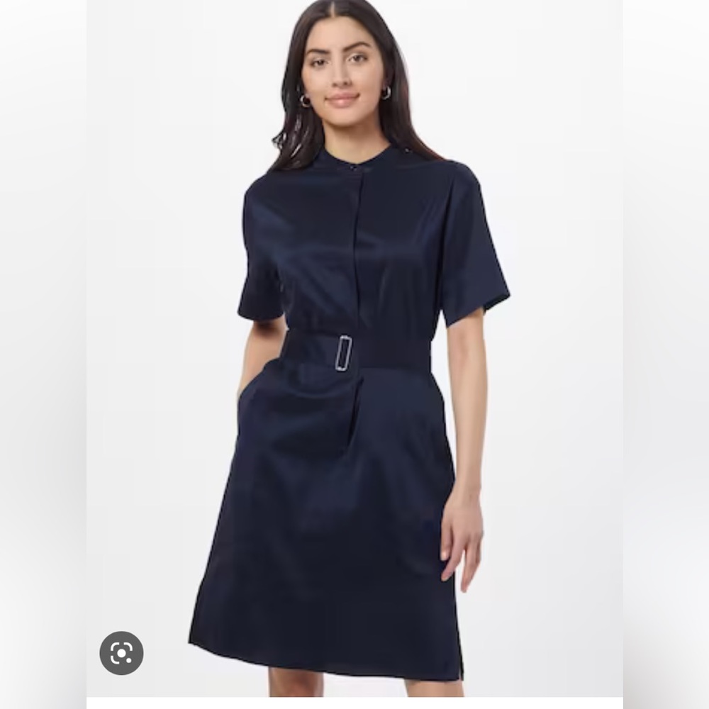 Boss Dashila Cotton Shirt Dress 12